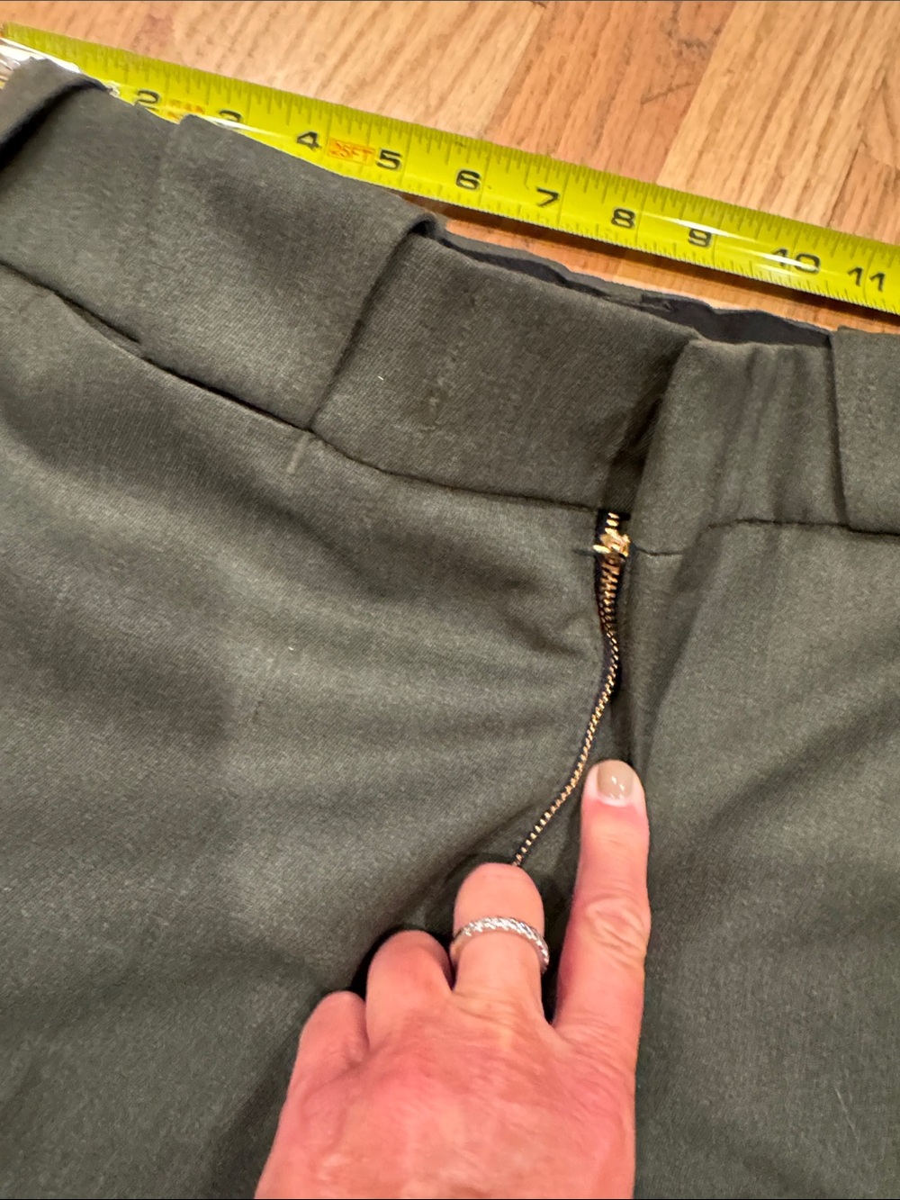 Elbeco Men's Dress Pants Dark Green LA County Sheriff Pants 34R Uniform - Picture 7 of 11
